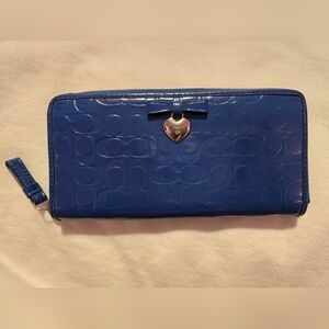 Y2K Coach Zip Wallet Clutch